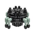 Drip Manifold Orbit 67000 com fluxo ajustável de 8 portas