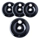 Drip Pans Kitchen Basics 101 Porcelain para fogão GE Black