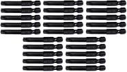 Driver Bits GRK 86451 T30, 5 cm, preto, pacote com 25