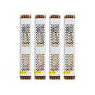 Driver Slim 12V Até 120W 10A Bivolt Ip20 Kit 4 Gaya
