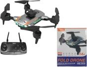 Drone 360 Graus Câmera Dupla 4k Hd Foto Video Com Controle Preto