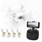 Drone 8S Com Câmera Full HD 1080p FPV WiFi Controle 2.4GHz Bateria Recarregável Voo Estável Para Iniciante E Intermediário Com Design Moderno Completo