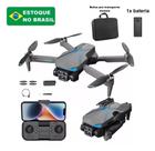 Drone AE7 PRO camera tripla 8k motor brushless 360 função evitar obstaculos