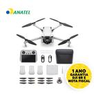 Drone DJI Mini 3 Fly More Combo Com Tela Baterias 38min Anatel ( Lacrado, 1 Ano de Garantia )