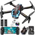 Drone Loiley com câmera HD 2K, Altitude Hold, 2 baterias