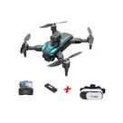 Drone M20, Câmera, Motor Brushless Evitar Obstáculos 1 Bateria + Óculos VR