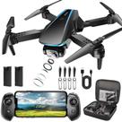 Drone Oddire com câmera 1080P HD para adultos com 2 baterias