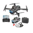 Drone P15 Câmera, Evita Obstáculos, 2 Baterias + Óculos VR