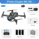 Drone P15 Pro com Câmera Dupla Sistema de Evitar Obstáculos, Controle Remoto Drone P15 Pro com Câmera Dupla Sistema de Evitar Obstáculos, Controle Remoto