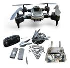 Drone Profissional WRJ12616 Câmera Dupla 4K HD USB Dobrável