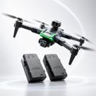 Drone S166 MWGPS Profissional 5GHz Câmera Ultra HD Sensor Anticolisão Brushless 2 Baterias Bolsa e Controle Longo Alcance