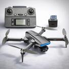 Drone S187 Profissional GPS Gimbal 3 Eixos Brushless FPV Retorno Automático RTH Telemetria Controle com Display 2000m 3000mAh