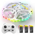 Drone WeFone WF15 para Crianças com 3 Baterias 21 Minutos de Voo LED