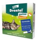Drontal Spoton 0,70ml Para Gatos De 2,5kg À 5kg Vermifugo Drontal Spoton 0,70ml Para Gatos De 2,5kg À 5kg Vermifugo
