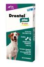 Drontal Tasty Plus Cães 10kg - 4cpr palatáveis