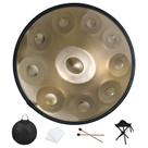 Drum portátil Kelisiting 22 polegadas D Minor Kurd 432 Hz 10 notas