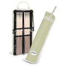 Drum Stick Bag Flexzion Percussion com 4 pares de suporte Olive Drum Stick Bag Flexzion Percussion com 4 pares de suporte Olive
