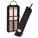 Drum Stick Bag Flexzion Percussion Music com 4 pares de palitos Drum Stick Bag Flexzion Percussion Music com 4 pares de palitos