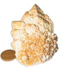 Drusa Cristal Bruto Quartzo Vela Natural Tipo A 78mm 180g 141766
