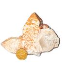 Drusa Cristal Bruto Quartzo Vela Natural Tipo A 95mm 266g