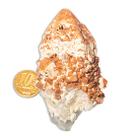 Drusa Cristal Bruto Quartzo Vela Natural Tipo B 80mm 115g