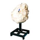 Drusa Cristal Pedra Natural Bruto 54cm 20kg na Base Tipo A