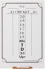 Dry Erase Scoreboard Viper Cricket e 01 Dart Games