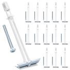 Drywall Anchor TeikBuce para fixador 1/4-20 com parafusos, pacote com 14