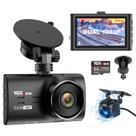 Dual Dashcams Yansoo 1080P Super Night Vision para carros