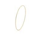 Duas Argola Pulseira Ouro 10k 6cm Diâmetro