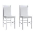 Duas Cadeiras para Sala de Jantar Madeira Maciça 600 Duas Cadeiras para Sala de Jantar Madeira Maciça 600