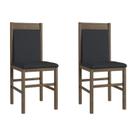 Duas Cadeiras para Sala de Jantar Madeira Maciça 600 Duas Cadeiras para Sala de Jantar Madeira Maciça 600