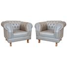 Duas Poltronas Chesterfield Capitonê Duque Corano Bege / Decoração / Recepção / Salas de Tv e Estar Duas Poltronas Chesterfield Capitonê Duque Corano Bege / Decoração / Recepção / Salas de Tv e Estar