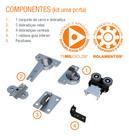 Ducasse Kit Para 2 Portas Sd Pl2550 (mad/alum) Ducasse Ducasse Kit Para 2 Portas Sd Pl2550 (mad/alum) Ducasse