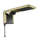 Ducha Acqua Duo Ultra 220V 6800W Matte Gold Black/Cromado - Lorenzetti