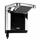 Ducha Acqua Star Ultra 220v 7800w Preto cromado Lorenzetti