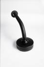 Ducha Auto-Limpante Abs Com Cano Inox Preto Fosco