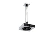Ducha AutoLimpante ABS Quadrada 13 cm c/ Cano de Teto 24 cm