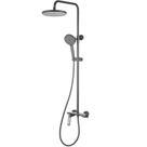 Ducha Banho - Linha Premium Aço Inoxidável 3 Funções - Cinza Ducha Banho - Linha Premium Aço Inoxidável 3 Funções - Cinza