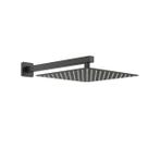 Ducha Chuveiro A Gás Parede Flvx Hidro Inox Black 30cm