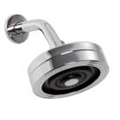 Ducha Chuveiro Autolimpante Redondo de Parede Curto Cromado Inox 201
