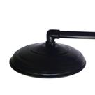 Ducha Chuveiro Cascata em Aluminio Polido Alto Brilho de 8 Polegadas Black Piano Luxo