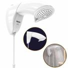 Ducha Chuveiro Eletrônico Branco Nd Zagonel 127v 220v