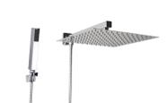 Ducha Chuveiro Inox 30 cm com Chuveirinho de Mão em ABS