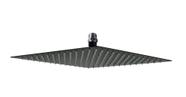 Ducha Chuveiro Inox 304 30x30 cm Preto Fosco com Niple de Teto Ducha Chuveiro Inox 304 30x30 cm Preto Fosco com Niple de Teto