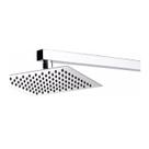 Ducha Chuveiro Inox Quadrada 20cm 20x20 Com Braço De 38cm Luxo Ducha Chuveiro Inox Quadrada 20cm 20x20 Com Braço De 38cm Luxo