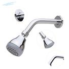 Ducha Chuveiro Pop Com Articulador Braço Em Metal Aquecedor Solar E Gás