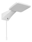 Ducha Chuveiro Quadratta Eletrônico Branco 127V 5500W Zagonel