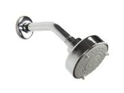 Ducha Chuveiro Redonda ABS Cromada 9,5 cm com 5 Jatos De Parede Ducha Chuveiro Redonda ABS Cromada 9,5 cm com 5 Jatos De Parede