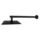 Ducha Chuveiro Slim Quadrado 20x20cm Preto Fosco Black Matte